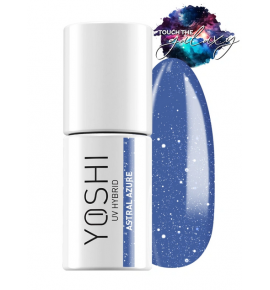 Yoshi Lakier Hybrydowy UV LED Astral Azure 6 ml – 527