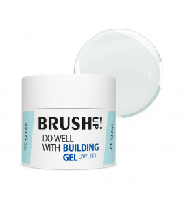 Brushup! Żel budujący Do Well with Building Gel Ice Clear 12g