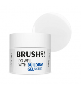 Brushup! Żel budujący Do Well with Building Gel White Star 12g